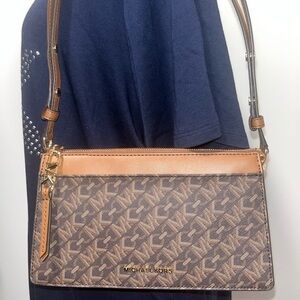 Michael Kors Large Empire Signature Logo Convertible Crossbody Bag